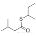 Butanethioic acid,3-methyl-, S-(1-methylpropyl) ester CAS 2432-91-9